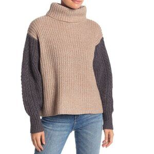 Elodie Multi Yarn Cozy Turtleneck Sweater